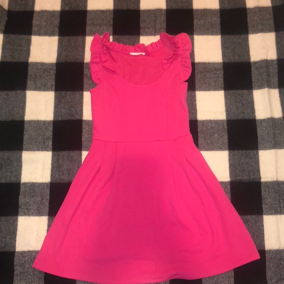 Pink Ruffled Dresses